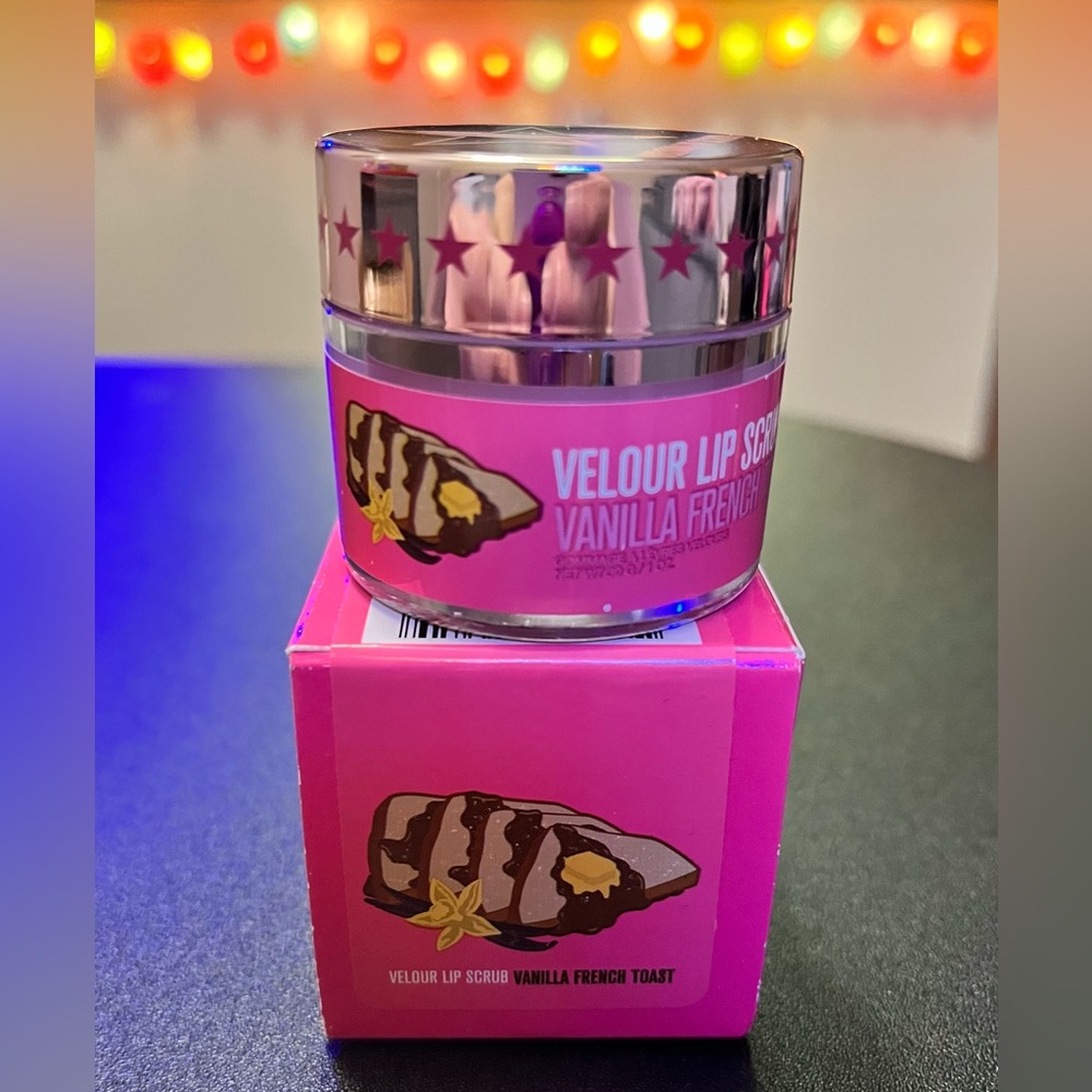 Jeffree Star | ‘Vanilla French Toast’ Velour Lip Scrub NiB | tasty limited ed.